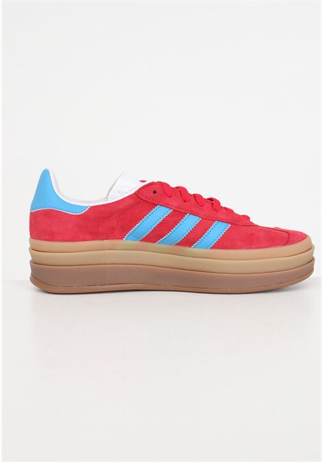 Sneakers Gazelle Bold rossa e blu da donna ADIDAS ORIGINALS | IE0421.